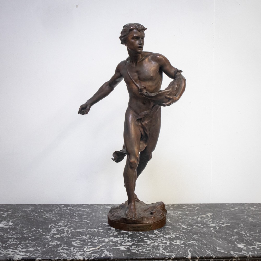 Bronze Figure of “Le Semeur” by Jean-Baptiste Germain