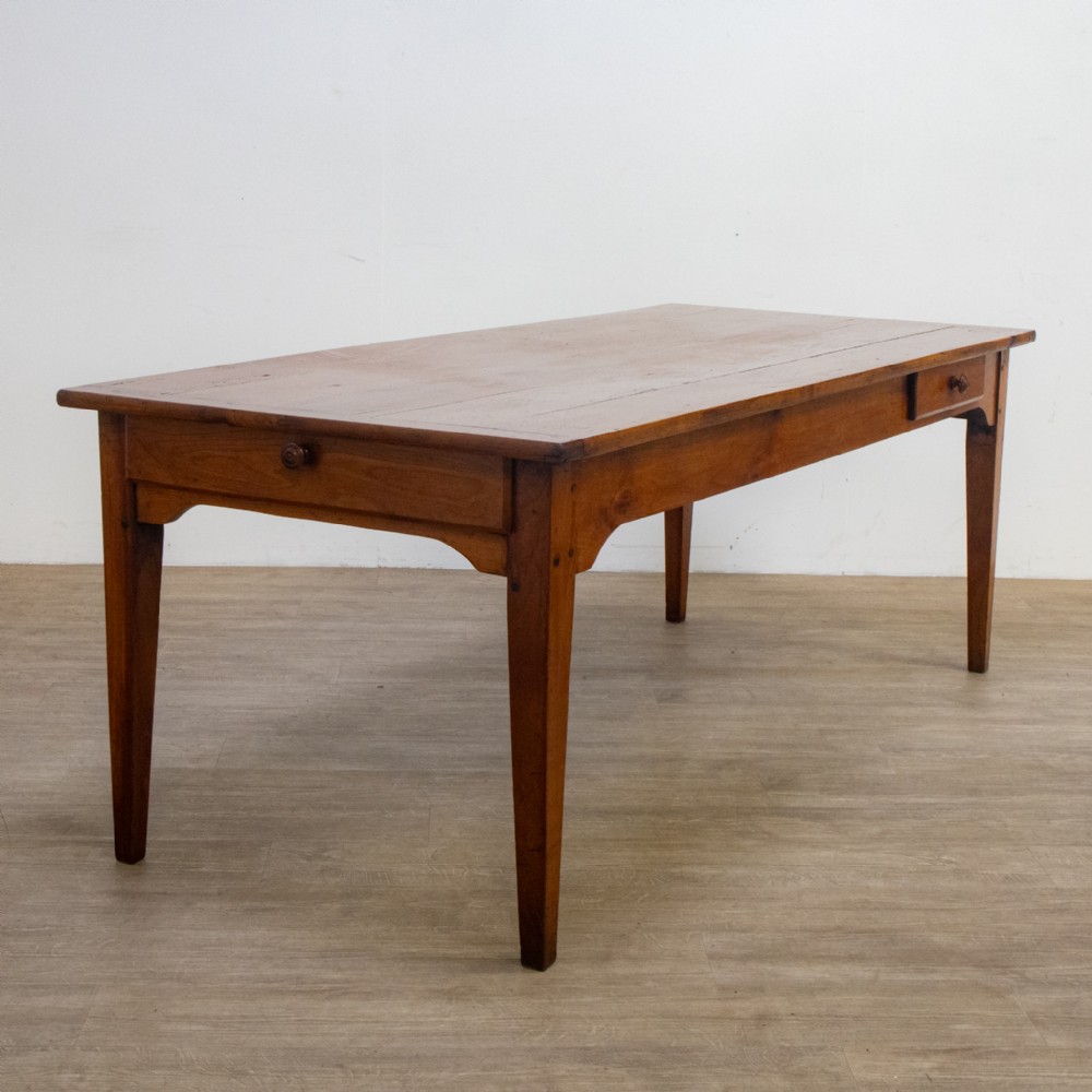 French Fruitwood Farmhouse Table