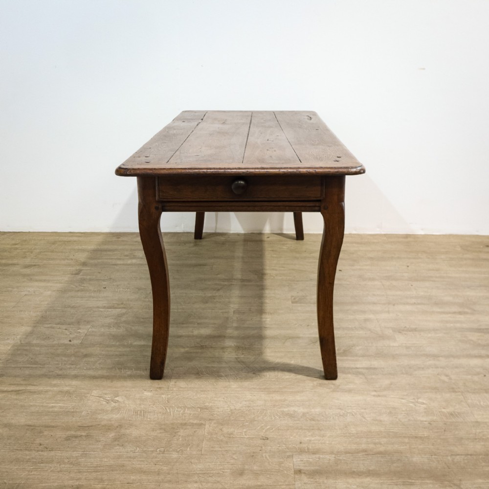 Early 19th Century French Oak Farmhouse Table