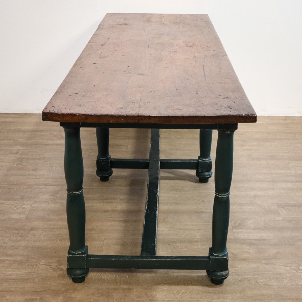 Long Walnut French Farmhouse Table