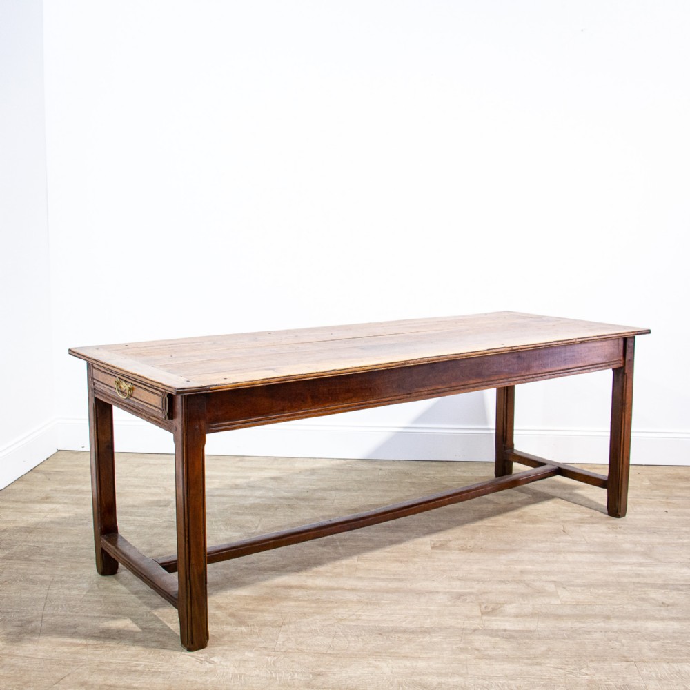 French 19th Century Fruitwood Farmhouse Table