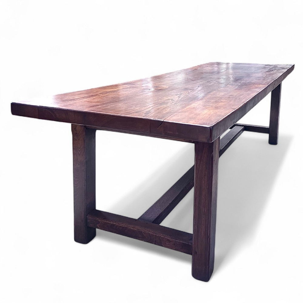 French Elm 2.8 Metre Country Farmhouse Table