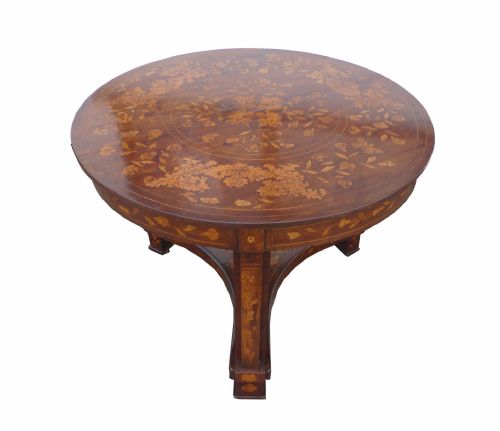 18th Century Dutch Marquetry Table