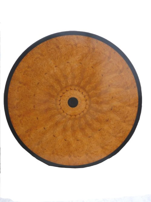 Edwardian Satinwood Round Dining Table