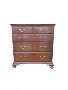 18th Century Solid Oak Small Chest of Drawers