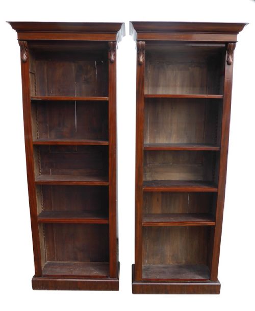 Pair of Victorian Mahogany Bookcases