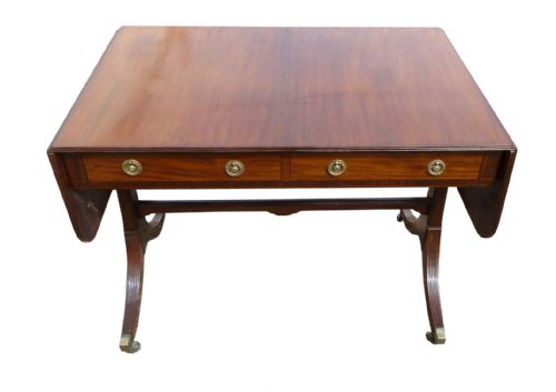 Regency Mahogany Sofa Table