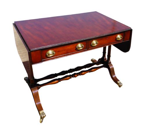 Regency Mahogany Sofa Table