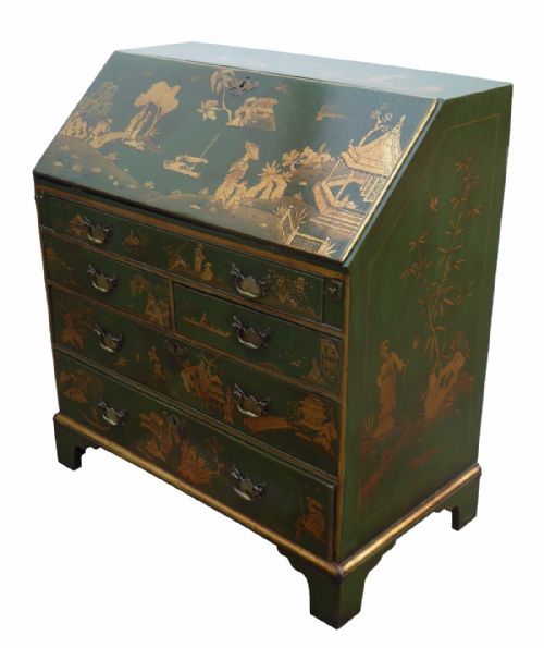 18th Century Chinoiserie Bureau