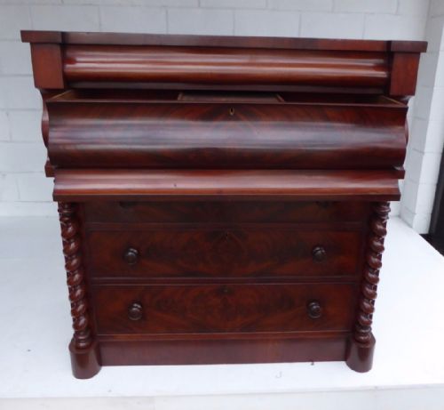 Victorian Mahogany Scottish Chest