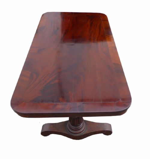 REGENCY FLAME MAHOGANY WINDOW TABLE - ADDITIONAL PHOTO 2