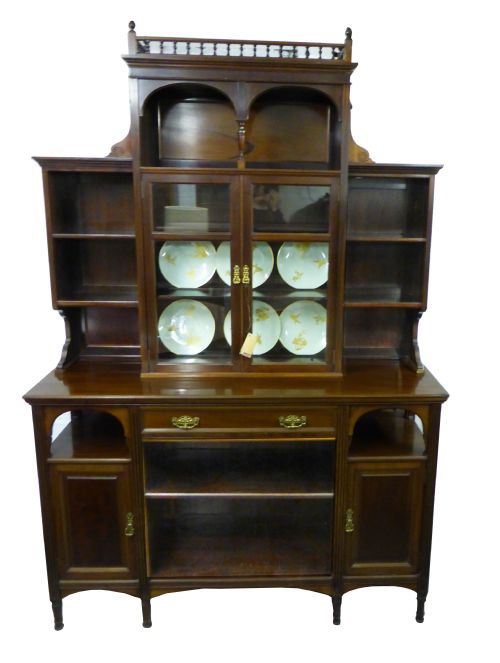 Mahogany Display Cabinet