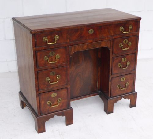 George III Mahogany Kneehole Desk