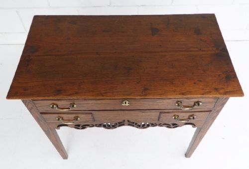 18TH CENTURY OAK LOWBOY - ADDITIONAL PHOTO 2