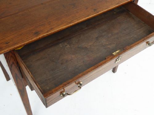 18TH CENTURY OAK LOWBOY - ADDITIONAL PHOTO 8