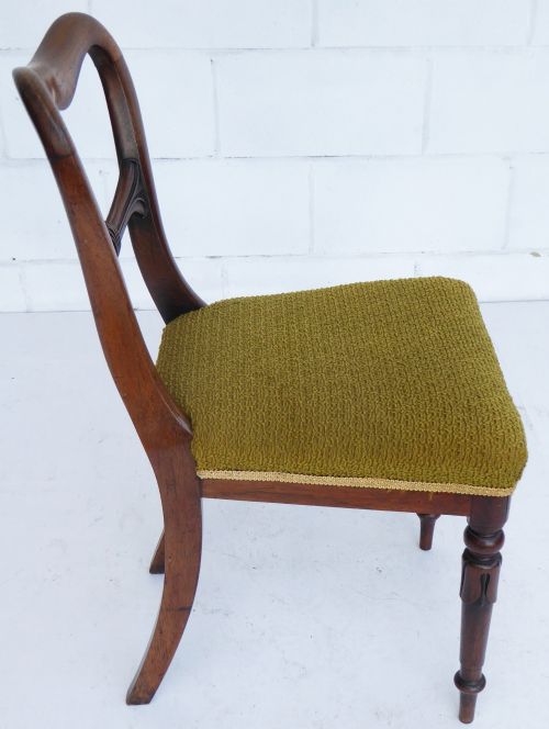 Set of 6 Victorian Rosewood Dining Chairs