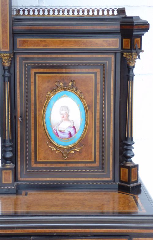 19TH CENTURY BONHEUR DU JOUR - ADDITIONAL PHOTO 1