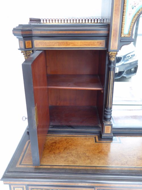 19TH CENTURY BONHEUR DU JOUR - ADDITIONAL PHOTO 17