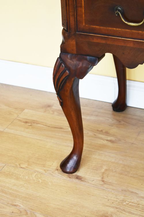 GEORGIAN STYLE MAHOGANY CHEST ON STAND - ADDITIONAL PHOTO 4