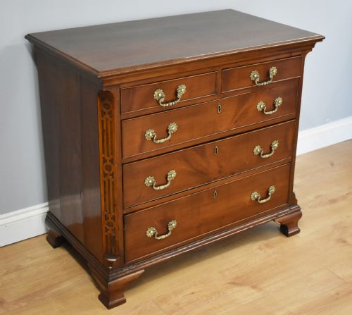 Small George III Mahogany Chest of Drawers