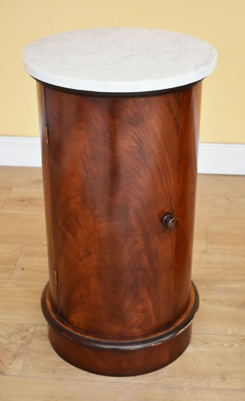 Pair of Victorian Style Circular Pot Cupboards