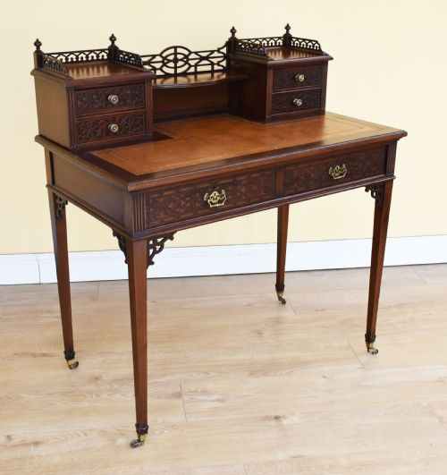 Edwardian Mahogany Writing Table