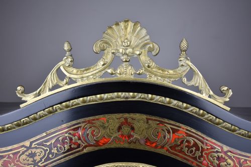 19TH CENTURY EBONISED BOULLE BONHEUR DU JOUR - ADDITIONAL PHOTO 7