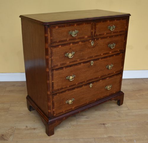 18th Century George III Oak Chest of Drawers