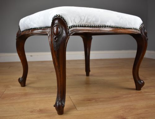 19th Century Rosewood Foot Stool