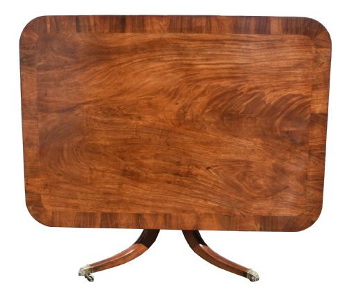 19th Century Regency Mahogany Breakfast Table