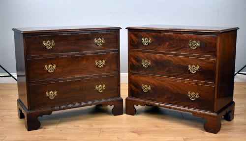 Pair of Mahogany Bedside Chests