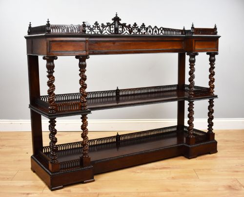 Victorian Rosewood Whatnot
