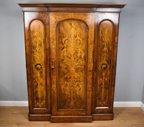 Victorian Walnut Wardrobe