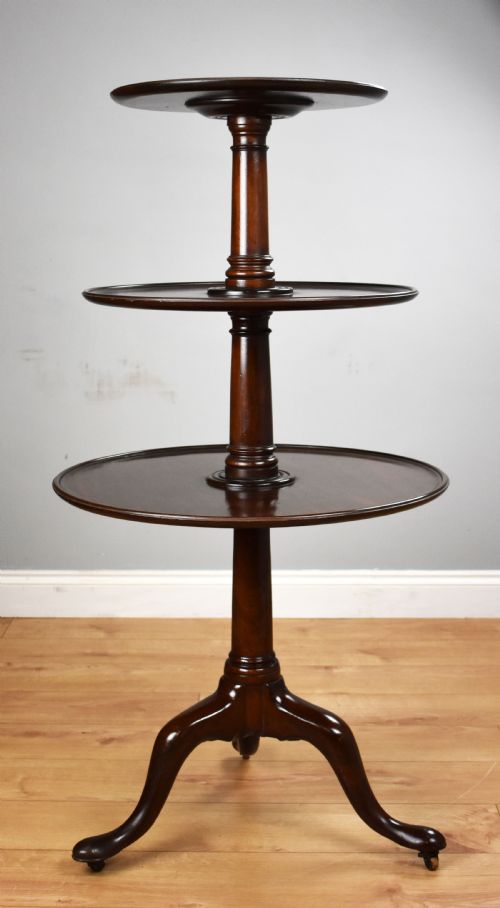 George III Mahogany Dumbwaiter