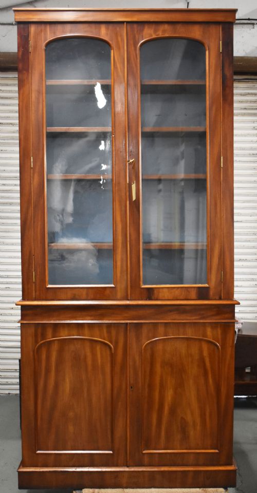 Victorian Mahogany Bookcase