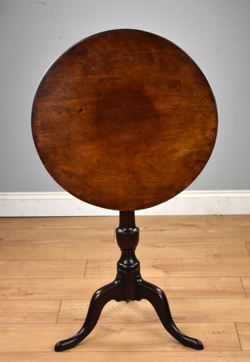 George III Mahogany Tripod Table