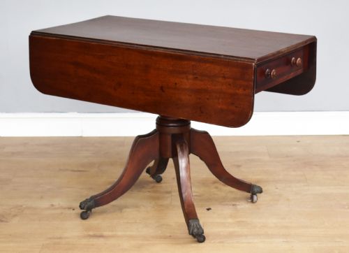 Regency Mahogany Drop Leaf Table