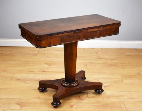 William IV Rosewood Tea Table