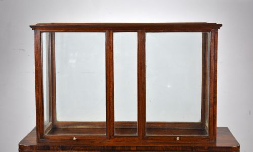 1930s Oak Glass Cased Table Top Display Cabinet
