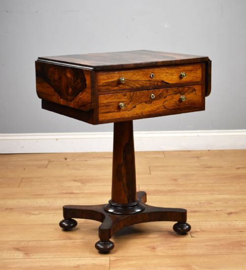 Victorian Rosewood Work Table