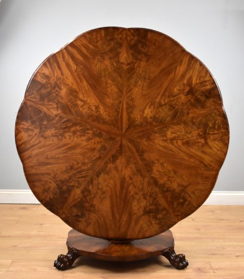 Victorian Flame Mahogany Breakfast Table
