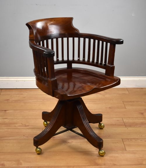 Victorian Mahogany Desk Chair