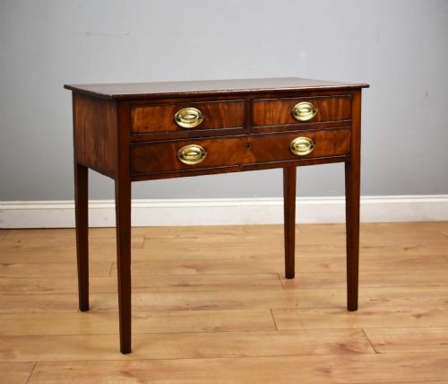 George III Mahogany Lowboy