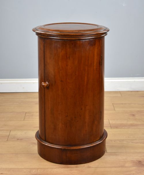 Victorian Mahogany Cylinder Pot Cupboard