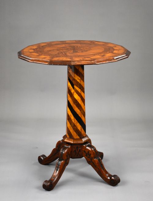 Victorian Specimen Wood Occasional Table