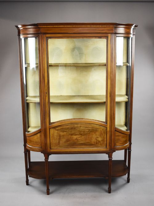 Edwardian Mahogany Display Cabinet