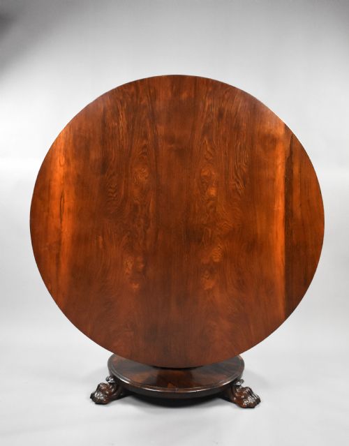 Large William IV Rosewood Breakfast Table