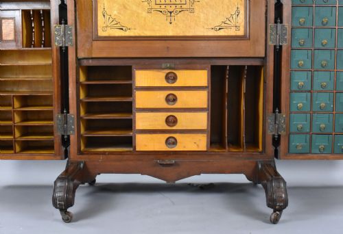 WALNUT WOOTON DESK CO WELLS FARGO DESK - ADDITIONAL PHOTO 7