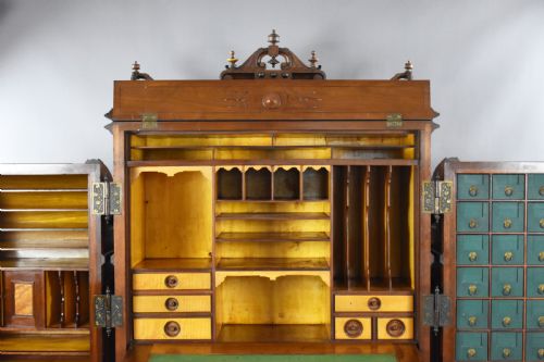 WALNUT WOOTON DESK CO WELLS FARGO DESK - ADDITIONAL PHOTO 10