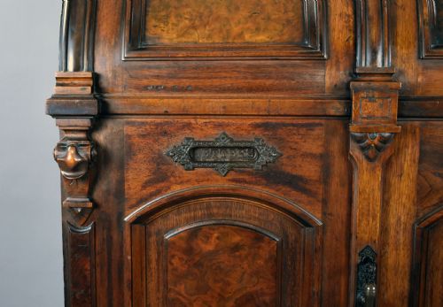 WALNUT WOOTON DESK CO WELLS FARGO DESK - ADDITIONAL PHOTO 16
